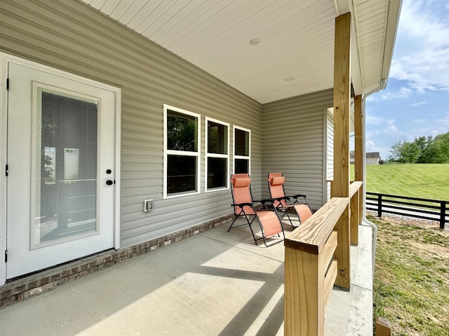 108 Patriot Dr, Science Hill, KY 42553 - view of patio with fence