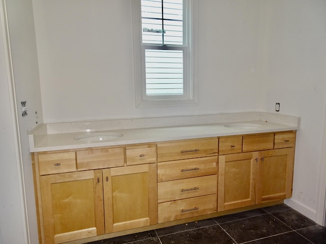 4165 Meadowlark Ln, Lexington, KY 40509 - bathroom with a sink and tile patterned flooring