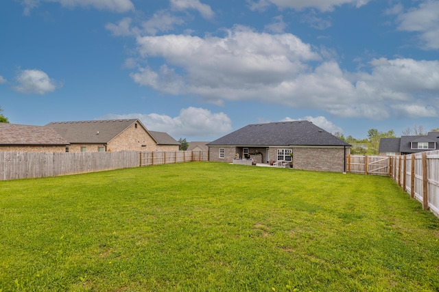 rear view of house with a patio area