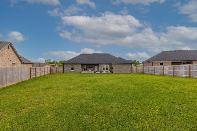 1035 Vineyard Way, Berea, KY 40403 - back of house featuring a patio and brick siding