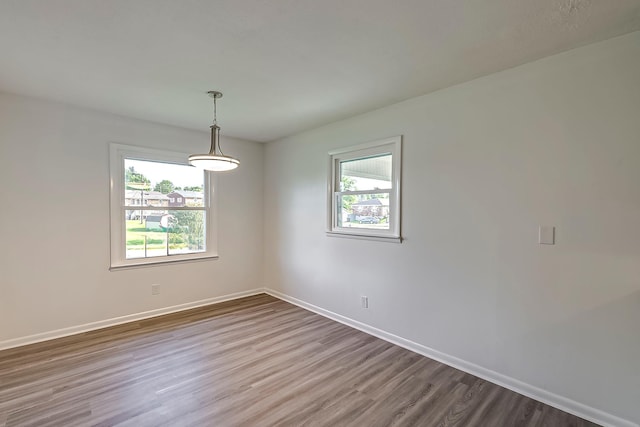 114 Cave Springs Dr, Lancaster, KY 40444 - empty room with baseboards and wood finished floors