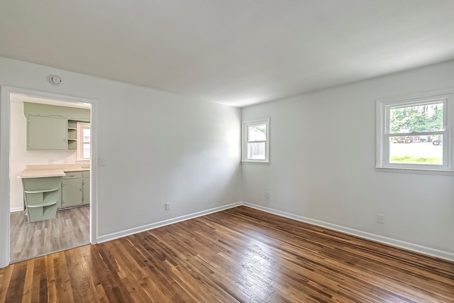 114 Cave Springs Dr, Lancaster, KY 40444 - unfurnished bedroom featuring baseboards and wood finished floors