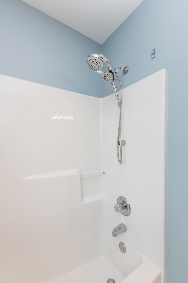 bathroom featuring tub / shower combination