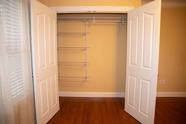 view of closet