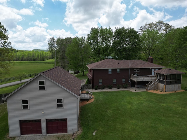 drone / aerial view