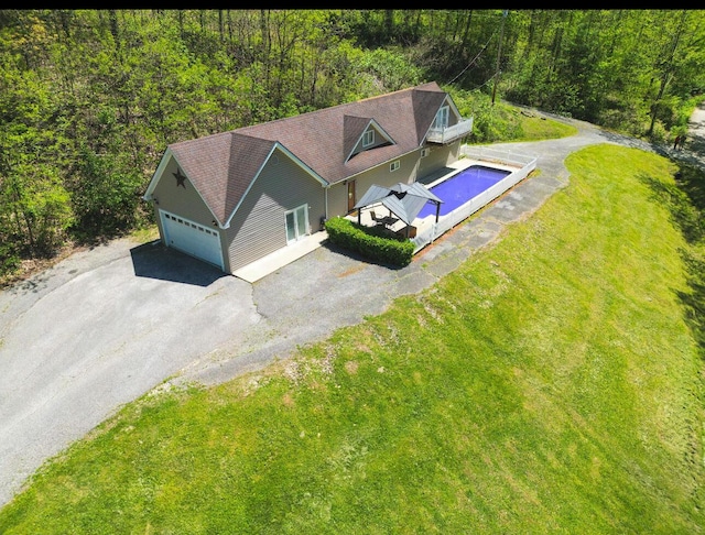 187 Sinnette, Greenup, KY 41144 - bird's eye view with a view of trees