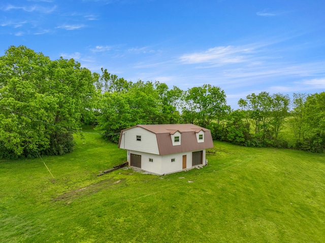 140 Adams Ln, Richmond, KY 40475 - aerial view of property and surrounding area featuring a tree filled landscape