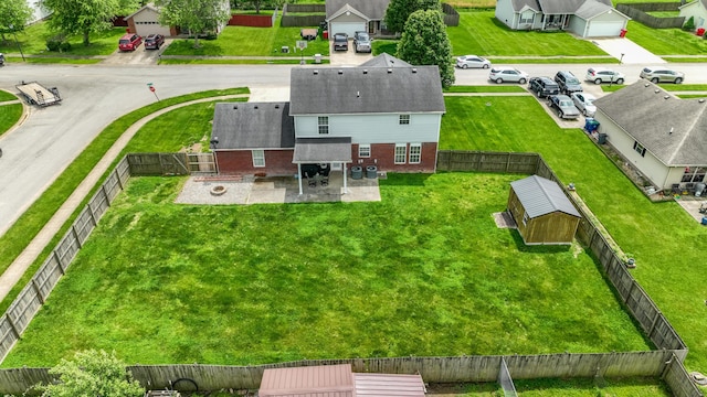 605 Coleman Dr, Berea, KY 40403 - bird's eye view featuring a residential view
