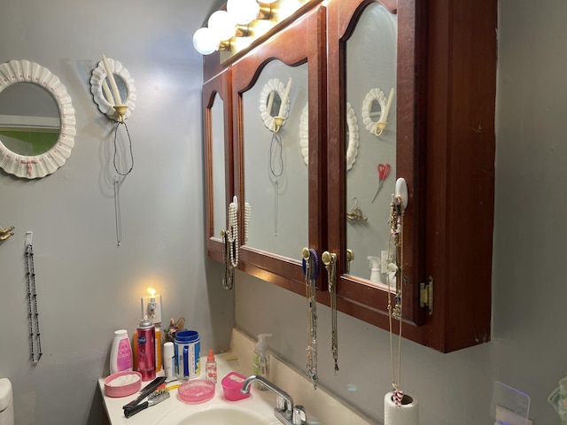 130 Branch Rd, Monticello, KY 42633 - bathroom with a sink and toilet