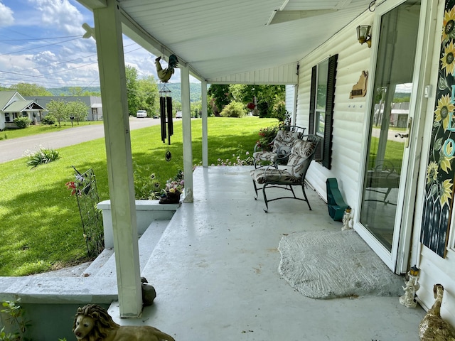 130 Branch Rd, Monticello, KY 42633 - view of patio featuring a porch