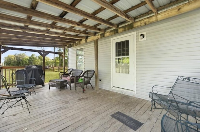 2745 Farris Branch Rd, Wallingford, KY 41093 - wooden deck featuring area for grilling