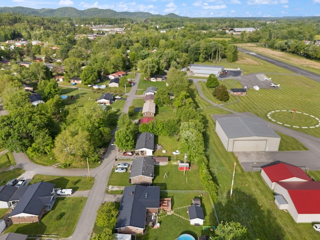 88 Plum St, Stanton, KY 40380 - aerial perspective of suburban area with a mountainous background