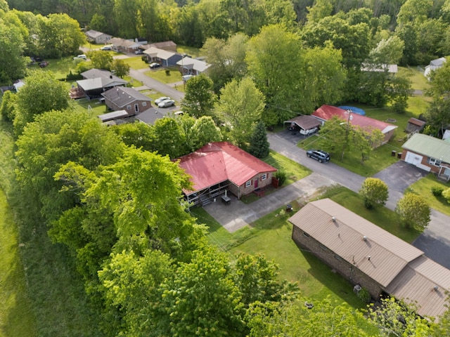 88 Plum St, Stanton, KY 40380 - aerial perspective of suburban area