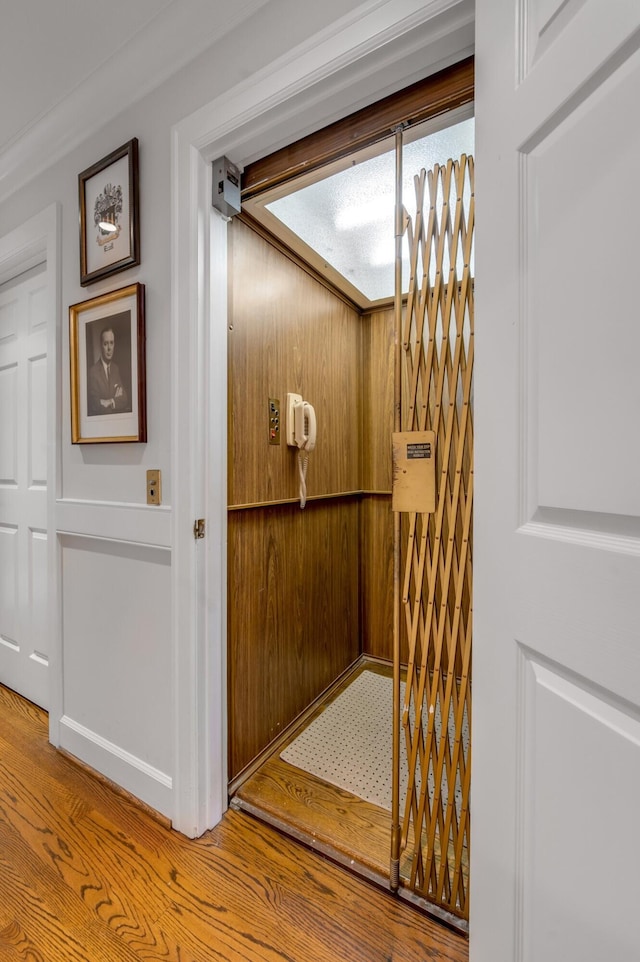 101 Idle Hour Dr Unit 1, Lexington, KY 40502 - elevator with wood finished floors