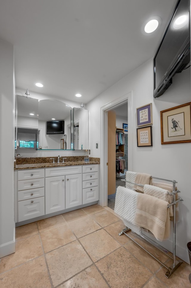 101 Idle Hour Dr Unit 1, Lexington, KY 40502 - full bathroom with vanity and recessed lighting