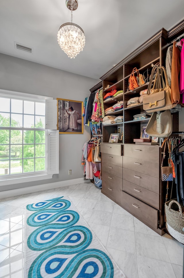 101 Idle Hour Dr Unit 1, Lexington, KY 40502 - spacious closet with a chandelier