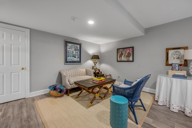 101 Idle Hour Dr Unit 1, Lexington, KY 40502 - living area with wood finished floors and baseboards