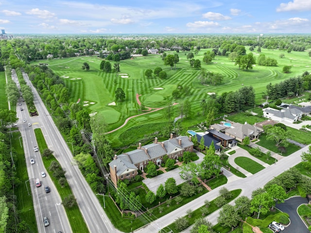 101 Idle Hour Dr Unit 1, Lexington, KY 40502 - view of property location with a golf course, a tree filled landscape, and nearby suburban area