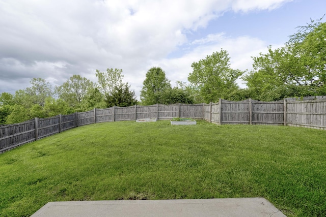view of yard