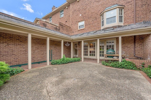 view of patio / terrace with french doors