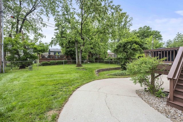 2912 Jason Ct, Lexington, KY 40503 - view of yard featuring a patio area