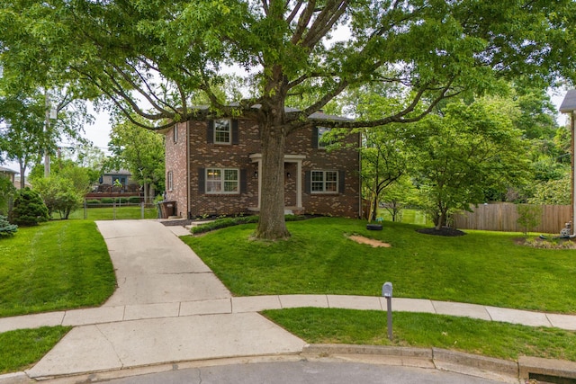 2912 Jason Ct, Lexington, KY 40503 - traditional home with brick siding and concrete driveway