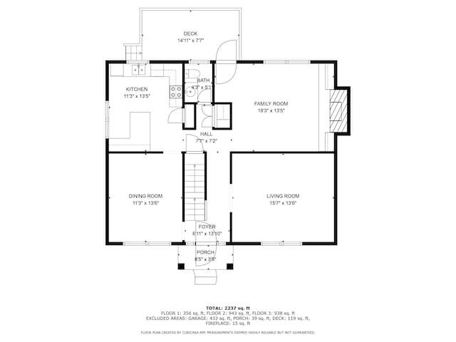 2912 Jason Ct, Lexington, KY 40503 - floor plan / room layout