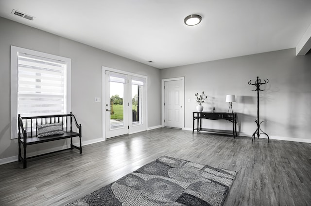 101 Creek Ridge Dr, Nicholasville, KY 40356 - foyer entrance featuring wood finished floors and baseboards