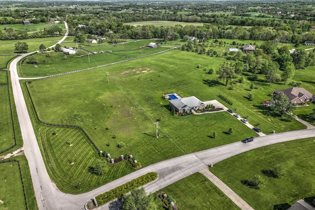 view of rural area with a pastoral area