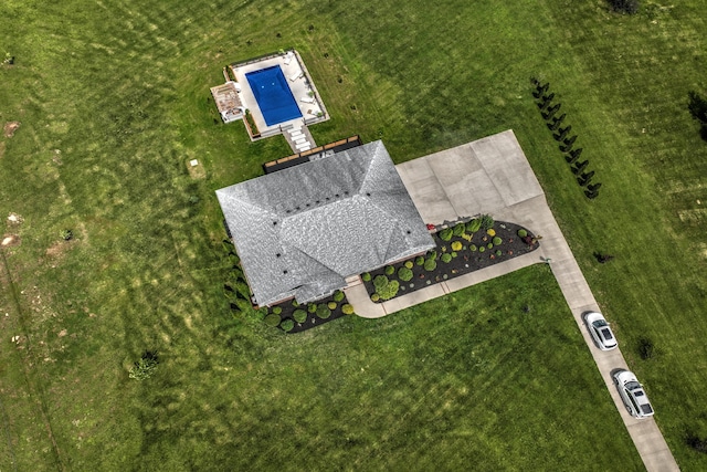drone / aerial view