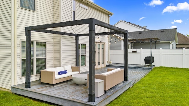 468 Lucille Dr, Lexington, KY 40511 - wooden deck with a pergola