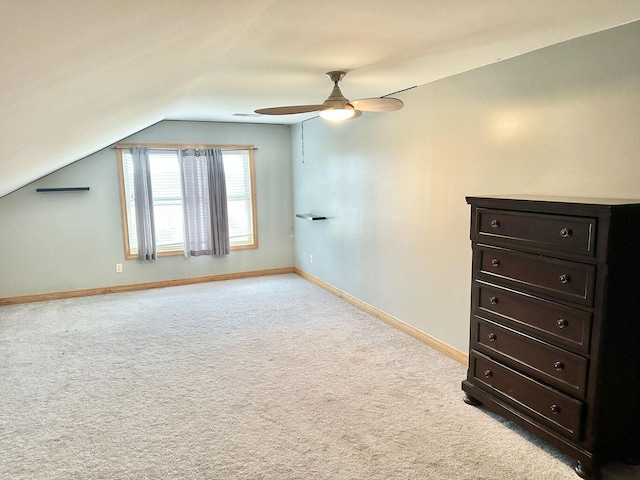 80 Jackson Rd, Somerset, KY 42503 - unfurnished bedroom with lofted ceiling, light carpet, and baseboards