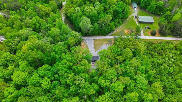 aerial view with a view of trees