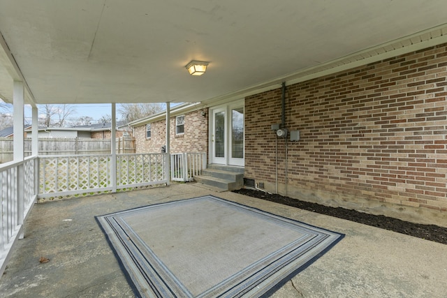 85 Airwood Dr, Stanton, KY 40380 - view of patio / terrace featuring fence and entry steps