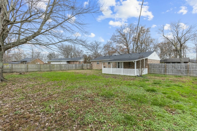 85 Airwood Dr, Stanton, KY 40380 - view of yard with a fenced backyard
