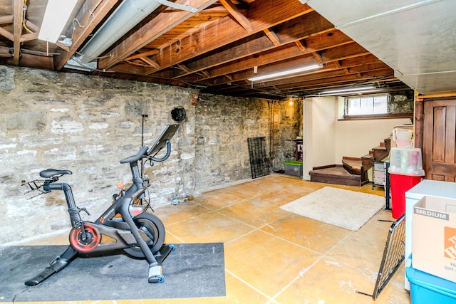 view of exercise room