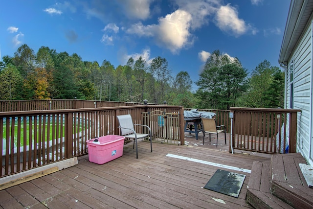 787 Wise Owl Rd, Keavy, KY 40737 - view of wooden terrace