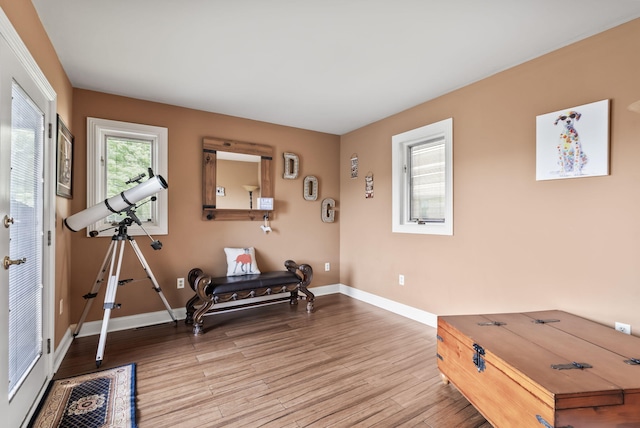 129 Adams Ln, Richmond, KY 40475 - sitting room featuring light wood finished floors and baseboards