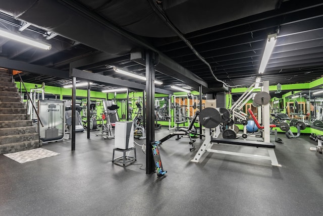 129 Adams Ln, Richmond, KY 40475 - view of exercise room