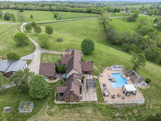 129 Adams Ln, Richmond, KY 40475 - bird's eye view featuring a rural view