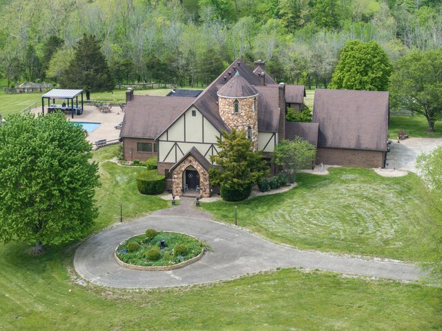 129 Adams Ln, Richmond, KY 40475 - drone / aerial view
