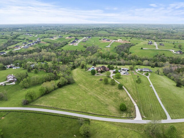 129 Adams Ln, Richmond, KY 40475 - birds eye view of property featuring a rural view