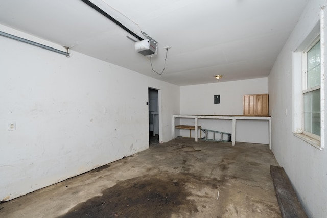 17590 New Columbus Rd, Corinth, KY 41010 - garage featuring electric panel and a garage door opener