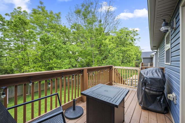 916 Auckland Ave, Richmond, KY 40475 - deck featuring a grill