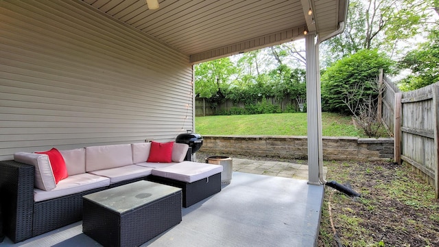2204 Market Garden Ln, Lexington, KY 40509 - view of patio featuring outdoor lounge area