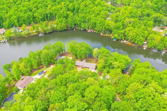 1117 Cliffs Edge Rd, East Bernstadt, KY 40729 - aerial view of a large body of water and a forest