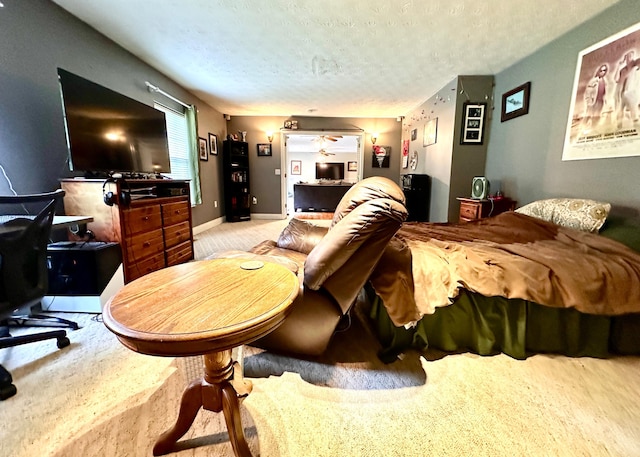 315 Sukey Hollow Rd, Williamsburg, KY 40769 - carpeted bedroom with a textured ceiling