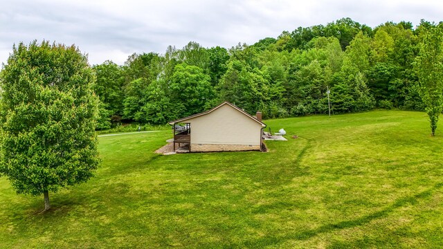 315 Sukey Hollow Rd, Williamsburg, KY 40769 - view of green lawn with a view of trees
