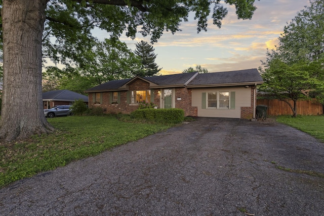 2310 Tulsa Rd, Lexington, KY 40503 - ranch-style house with brick siding and driveway