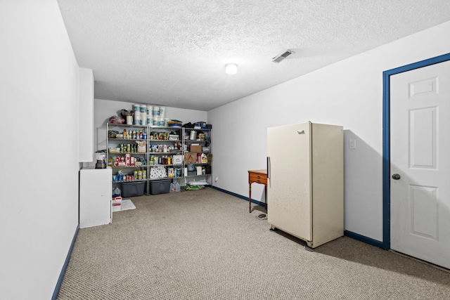 129 Bay Hill Dr, Winchester, KY 40391 - carpeted office featuring a textured ceiling